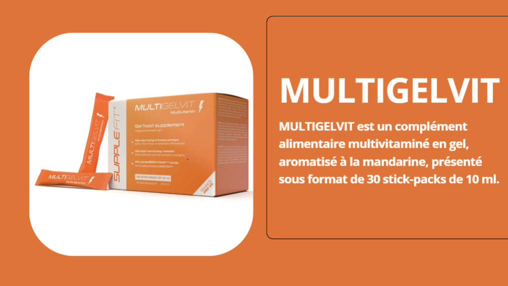 MULTIGELVIT : Votre Allié Vitaminé pour une Énergie débordante et une Immunité Optimale